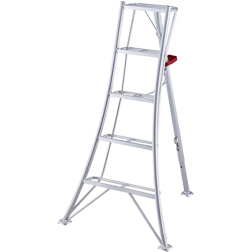 บันได Green Step GSD แบบมีชั้นวางของ 5 ขั้น ยาว 1.5 เมตร (11301)