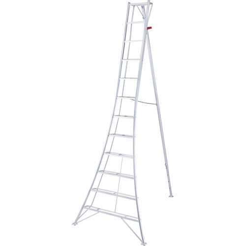 บันได Green Step GSD แบบมีชั้นวางของ 12 ขั้น ยาว 3.6 เมตร (11308)