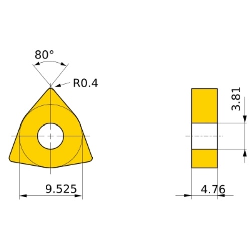 ดอกกัดคาร์ไบด์เคลือบผิวสำหรับงานกลึงสแตนเลส รุ่น MC_MP7100 และ MC7115