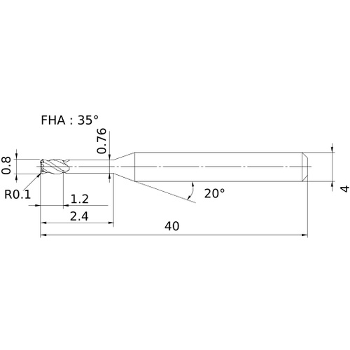 ดอกกัดปลายคาร์ไบด์ประสิทธิภาพสูง ซีรี่ส์ดอกกัดปลาย SMARTMIRACLE