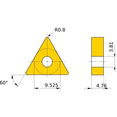 ดอกกัดคาร์ไบด์เคลือบผิวสำหรับงานกลึงสแตนเลส รุ่น MC_MP7100 MP7135