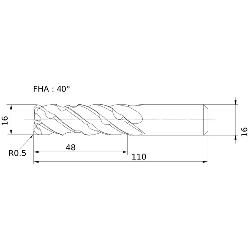 ดอกกัดปลายคาร์ไบด์ประสิทธิภาพสูง ซีรี่ส์ดอกกัดปลาย SMARTMIRACLE