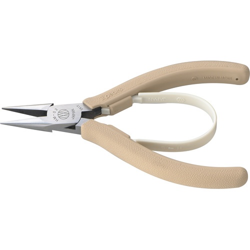 คีมปากแบน Three Peaks พร้อมสปริง 115 มม.