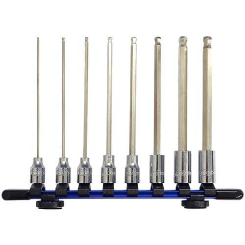 41TB ลูกบล็อกเดือยโผล่หกเหลี่ยมหัวบอลเตเปอร์ 1/4" แบรนด์ EIGHT TOOL