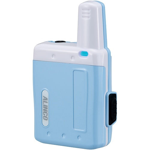 เครื่องรับส่งสัญญาณกำลังต่ำเฉพาะรุ่น Lapel Talk สีฟ้าอมเขียว