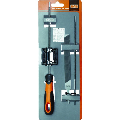 ชุดตะไบเลื่อยโซ่ยนต์ Ergo ความยาวใบเลื่อย 200 มม. ความกว้างใบเลื่อย 4 มม. พร้อมไกด์