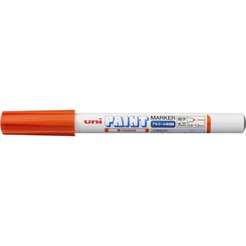 ปากกาเพ้นท์ PXA-210 หมึกแอลกอฮอล์ หัวกลม 0.8 – 1.2mm Orange