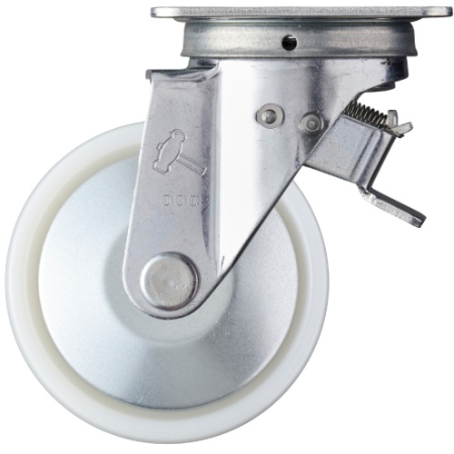 ลูกล้อไนลอน Hammer Switch Caster (ตลับลูกปืนเรเดียล) 100 มม.