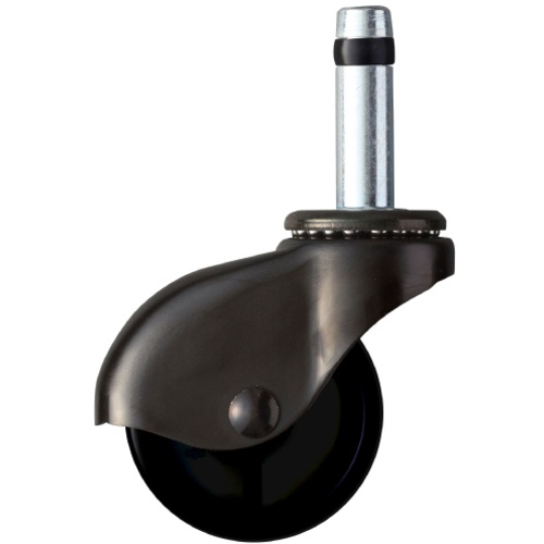 ค้อน, ล้อไนลอนหมุนได้แบบใส่ได้ 50 มม., ตัวเครื่อง: สีดำ