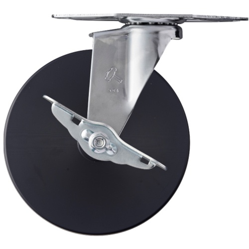 ล้อไนลอน MC มุมหมุน Hammer E Series ขนาด 150 มม. พร้อมตัวหยุด