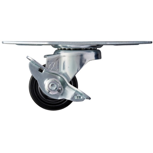 ล้อหมุนมุม Hammer S Series Phenol B ขนาด 50 มม. พร้อมตัวหยุด