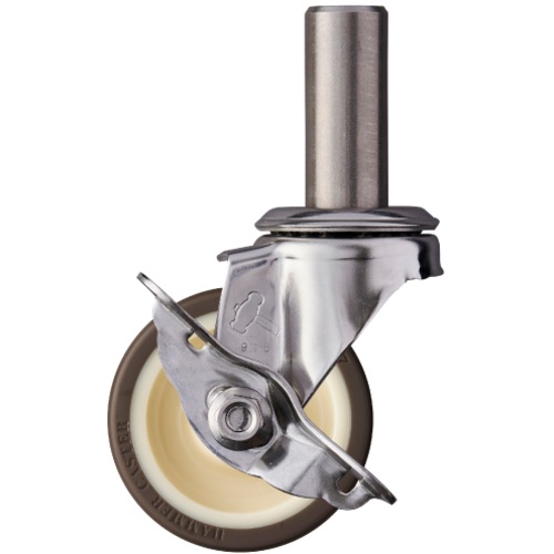 ล้อยูรีเทนหมุนสแตนเลส Hammer SK Series ทั้งหมด (ลูกปืนลูกกลิ้ง) 75 มม. พร้อมตัวหยุด