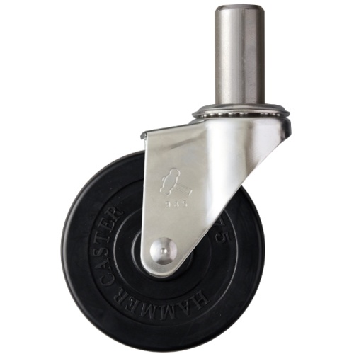 ล้อยางหมุนสแตนเลส Hammer EK Series ขนาด 75 มม.