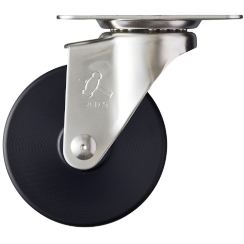 ล้อไนลอน MC แบบหมุนสแตนเลส Hammer E Series ทั้งหมด 65 มม.