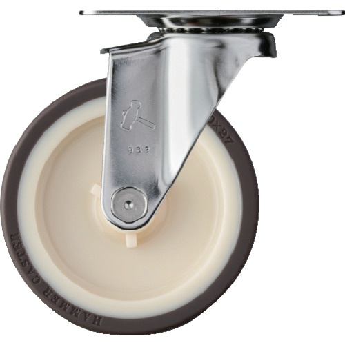 ล้อยูรีเทนหมุนสแตนเลส Hammer E Series ทั้งหมด (ล้อไนลอน) 100 มม.