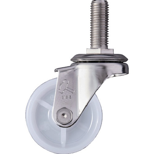 ค้อนสแตนเลสทั้งหมดซีรีส์ SA พร้อมล้อไนลอนหมุน ขนาด 65 มม.