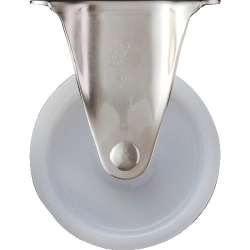 ล้อไนลอนแบบตายตัว Hammer S Series ผลิตจากสแตนเลสทั้งหมด (ลูกปืนลูกกลิ้ง) 150 มม.