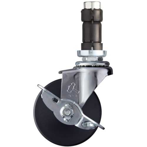 ค้อน, แกนหมุนสอดท่อ MC ไนลอน, 65 มม., φ25, พร้อมตัวหยุด