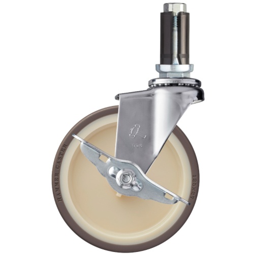 ค้อนสอดท่อแบบหมุนล้อยูรีเทน (ล้อไนลอน) 125 มม. สำหรับ φ21-23 พร้อม SP