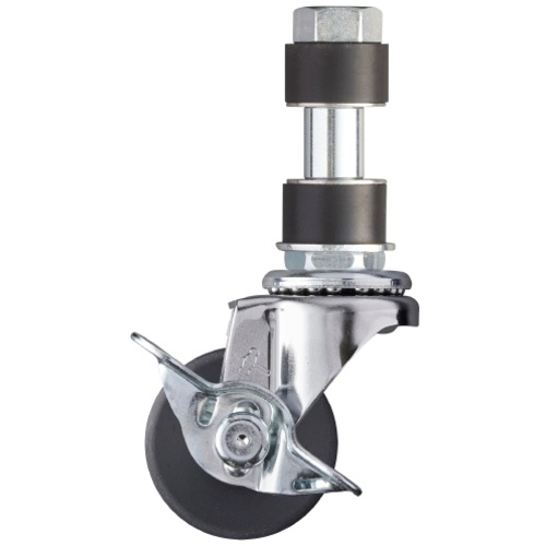 ค้อน, แกนหมุนสอดท่อ MC ไนลอน, 40 มม., φ21, พร้อมตัวหยุด