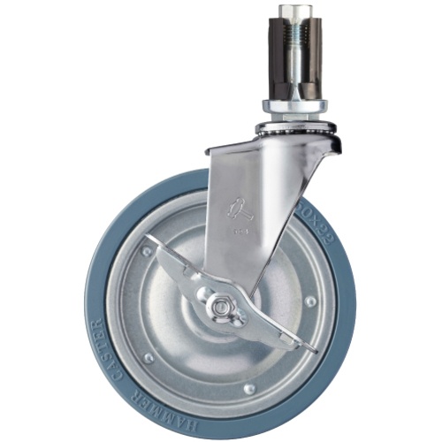 ค้อนสอดท่อแบบหมุนล้อยาง (ล้อเหล็ก) 150 มม. สำหรับ φ24-26 พร้อม SP