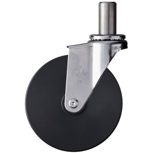 ค้อน, ล้อไนลอน MC แบบใส่ได้, หมุนได้, 125 มม.