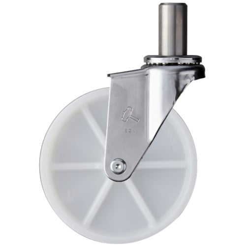 ค้อน, ล้อไนลอนแบบหมุนได้, 125 มม.