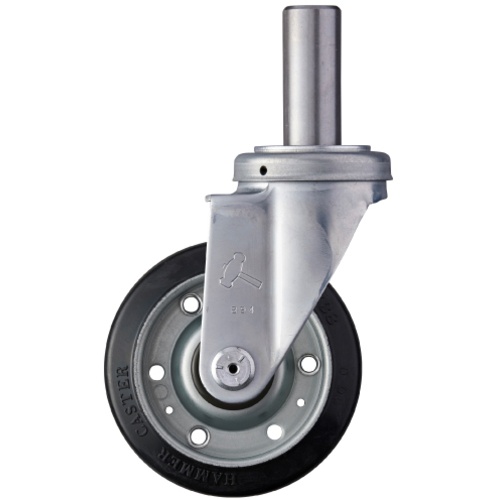 ค้อน, ล้อหมุนยางแบบใส่ได้ (ล้อเหล็ก, ลูกปืนลูกกลิ้ง), 125 มม.