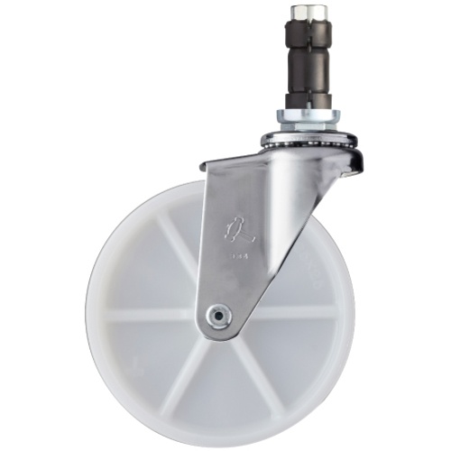 ค้อนสอดท่อแบบล้อไนลอนหมุนได้ 125มม. สำหรับ φ25