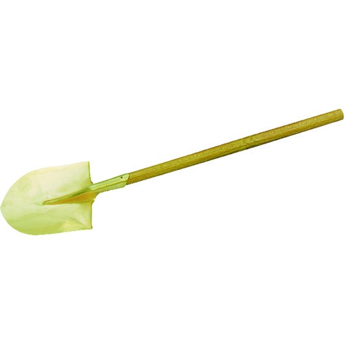 พลั่วกันระเบิด พลั่วกลมไม่เกิดประกายไฟ ความกว้างคมตัด 240มม. ความยาวคมตัด 290มม.