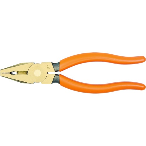 คีมปากจิ้งจกกันระเบิด ไม่เกิดประกายไฟ ตัดลวดเหล็กขนาด 1.0 มม. ยาวรวม 150 มม.