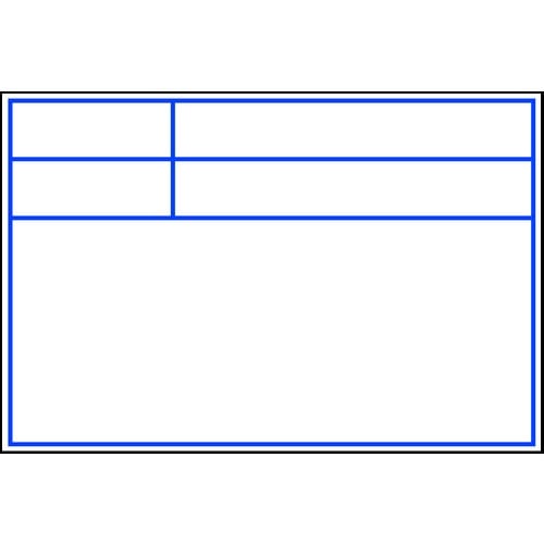 แผ่น Viewboard สีขาว D-1W (เฉพาะกรอบ)