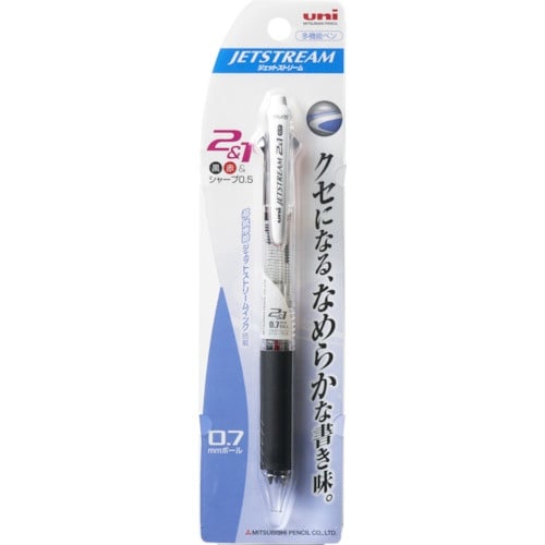 ปากกาอเนกประสงค์ Jetstream ใส 0.7 มม.