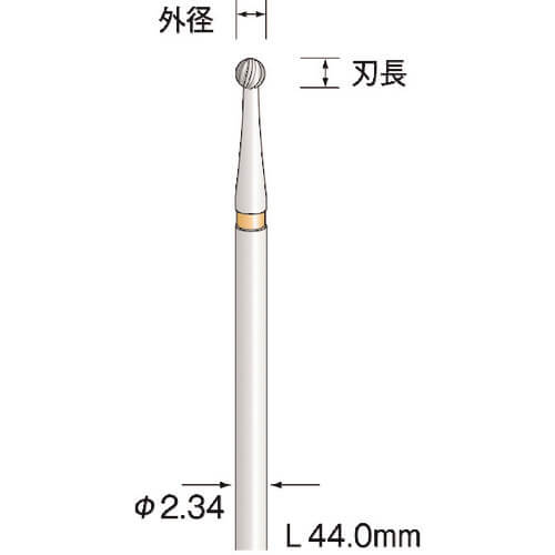 Carbide Cutter Spiral Cut 1เส้น