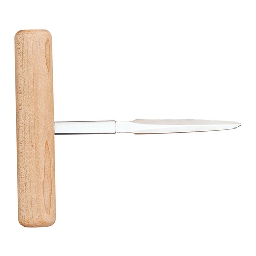 18-0 มีดปอกเปลือกหอยนางรม รูปตัว T (แบบมัตสึชิมะแท้)