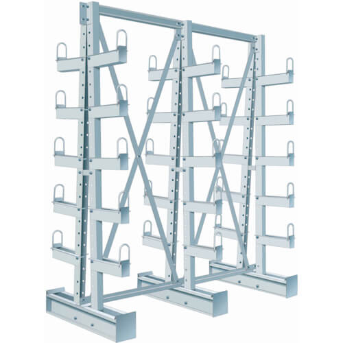 Duplex bar rack double type