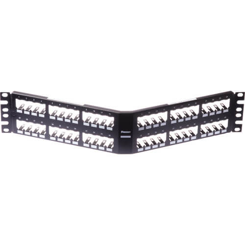 Mini-Com All Metal Shielded Modular Patch Panels 1อัน