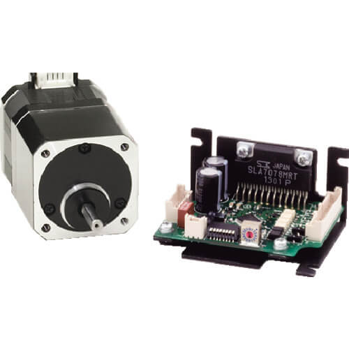 Standard package of Compact micro stepping driver & Stepping motor package