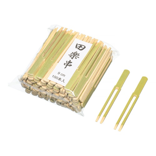 ไม้เสียบเด็งกาคุไม้ไผ่ (100 ชิ้น)