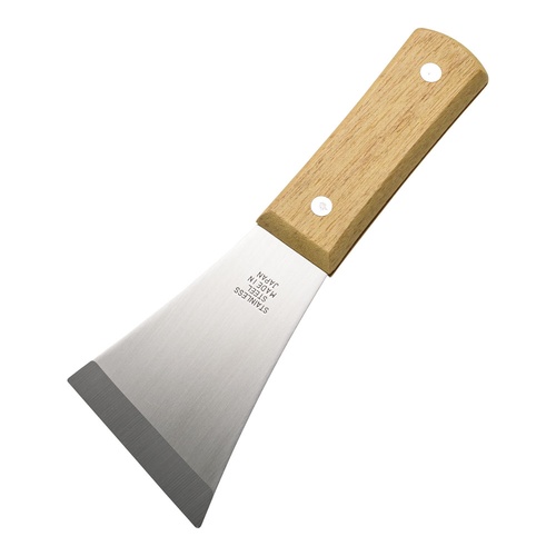 ขาตั้งสแตนเลส ด้ามไม้ ผิวสามเหลี่ยม