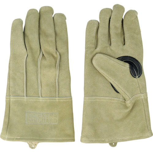 Cow Split Leather Gloves 1ชุด