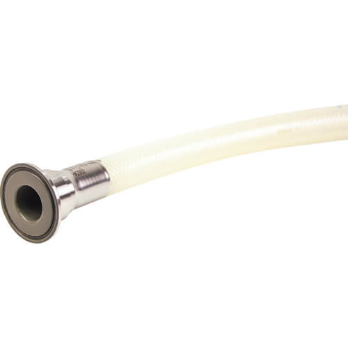 Flexible Fluorine (ETFE) Resin Yarn Reinforced Hose With Ferrule Fittings(PFA Lining)