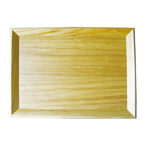 ถาดไม้เรียบง่าย