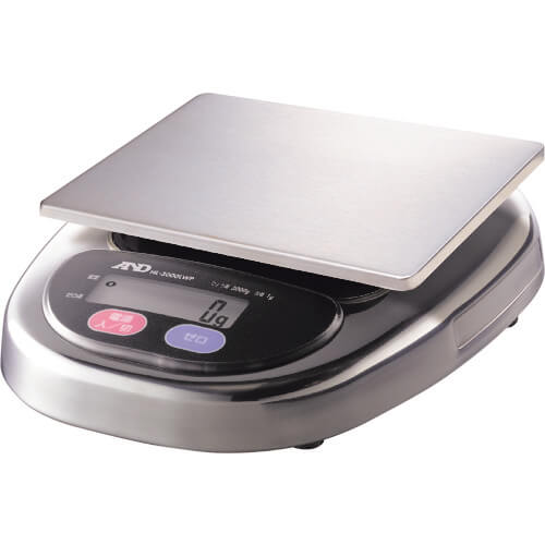 สเกลกันฝุ่นและกันน้ำHL3000LWPพร้อมการสอบเทียบทั่วไป