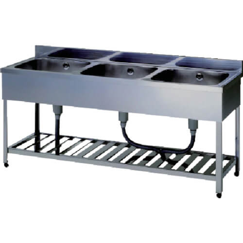 Double-basin Sinks without Back Board 1อัน