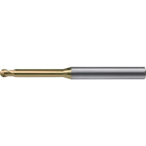Hard Max Coating 2 Flutes Long Neck Ball End Mills