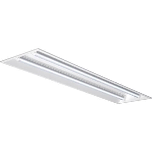 ฟิกซ์เจอร์เฉพาะสำหรับหลอด LED แบบตรง ไฟฝังด้านล่างแบบเปิด 40 แบบ 2 ดวง