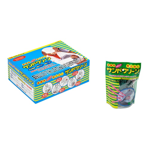 ผ้าขัดพื้น แซนด์คลีน (กล่องเล็ก 10 ชิ้น)