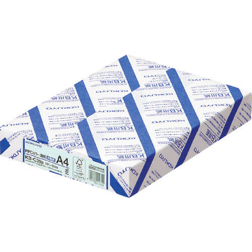 กระดาษสี PPC (กระดาษทั่วไป) (ผ่านการรับรอง FSC) A4 500 แผ่น 64g ตร.ม. สีน้ำเงิน