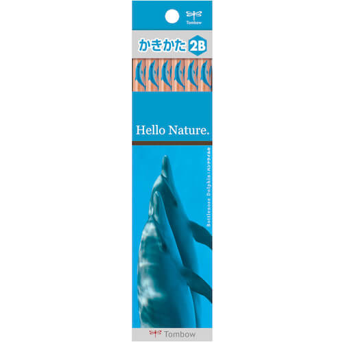ดินสอเขียน 2B Hello Nature Dolphin